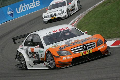 Gary Paffett vandt DTM løbet på Zandvoort banen i Holland.